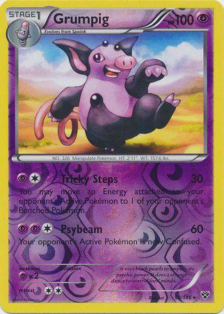 Grumpig : XY BASE (Reverse holo) - 50/146