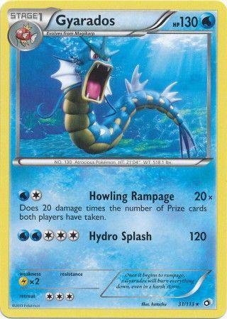 Gyarados : LEGENDARY TREASURES - 31/113 - Lockett Labs UK