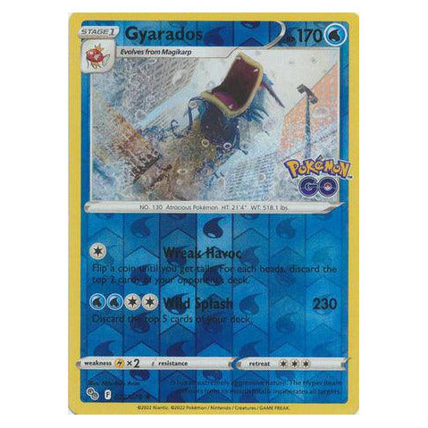Gyarados : POKEMON GO! (Reverse holo) - 022/078