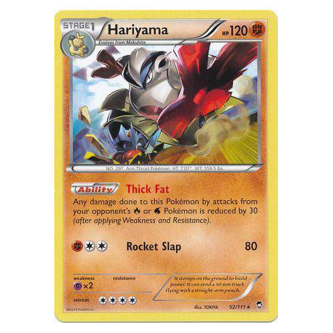 Hariyama : FURIOUS FISTS - 52/111