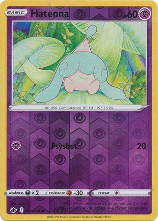 Hatenna : CHILLING REIGN (Reverse holo) - 071/198 - Lockett Labs UK
