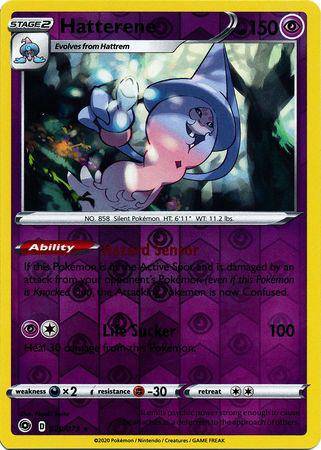 Hatterene : CHAMPION'S PATH (Reverse holo) - 020/073