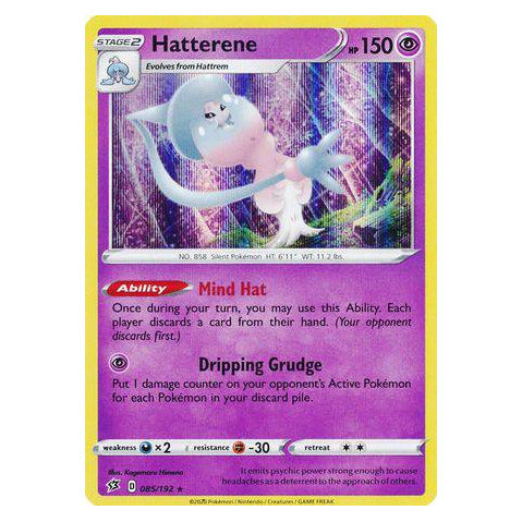 Hatterene : REBEL CLASH (Holo) - 085/192