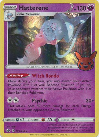 Hatterene : TRICK OR TRADE 2022 (Holo) - 073/198 - Lockett Labs UK