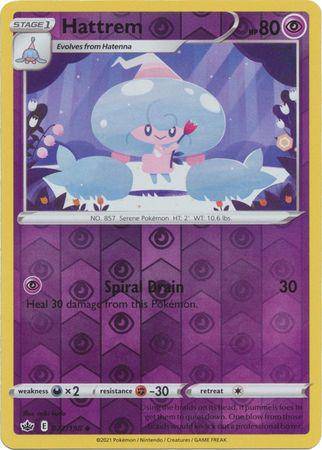 Hattrem : CHILLING REIGN (Reverse holo) - 072/198 - Lockett Labs UK