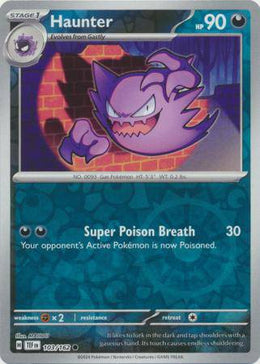 Haunter : TEMPORAL FORCES (Reverse holo) - 103/162