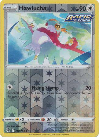 Hawlucha : FUSION STRIKE (Reverse holo) - 216/264 - Lockett Labs UK