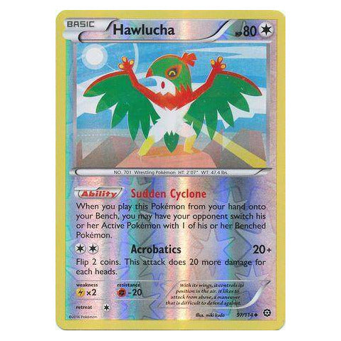 Hawlucha : STEAM SEIGE (Reverse holo) - 97/114