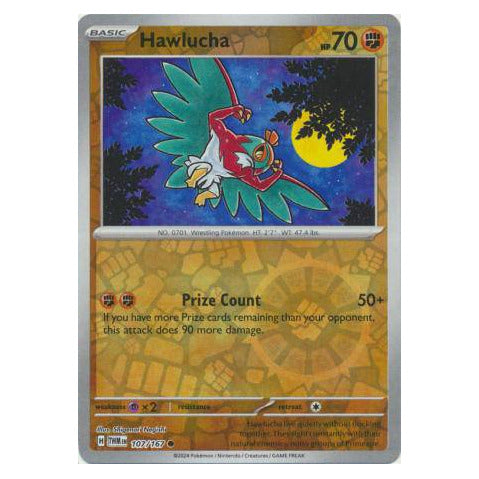 Hawlucha : TWILIGHT MASQUERADE (Reverse holo) - 107/167