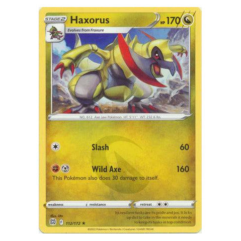Haxorus : BRILLIANT STARS - 112/172