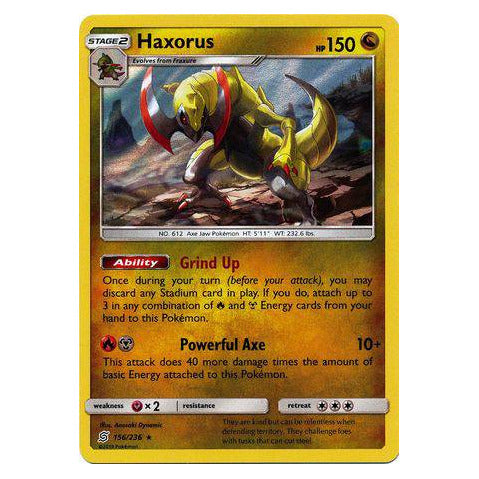 Haxorus : UNIFIED MINDS (Holo) - 156/236