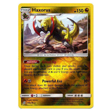 Haxorus : UNIFIED MINDS (Reverse holo) - 156/236