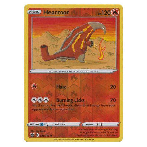 Heatmor : BATTLE STYLES (Reverse holo) - 026/163