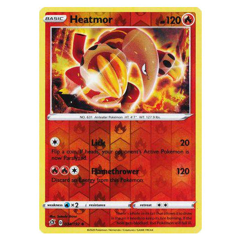 Heatmor : REBEL CLASH (Reverse holo) - 034/192