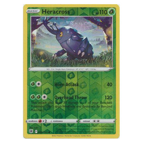 Heracross : ASTRAL RADIANCE (Reverse holo) - 008/189