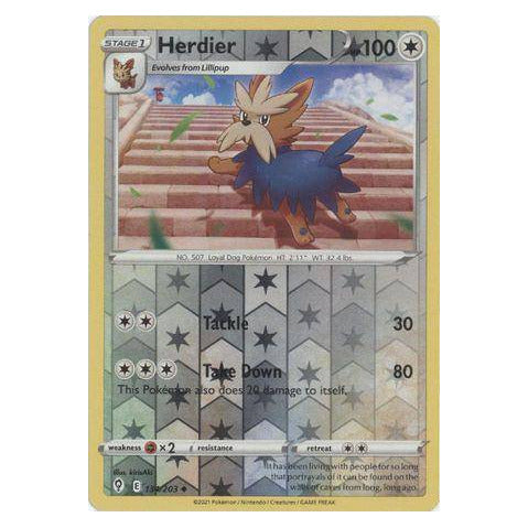 Herdier : EVOLVING SKIES (Reverse holo) - 134/203