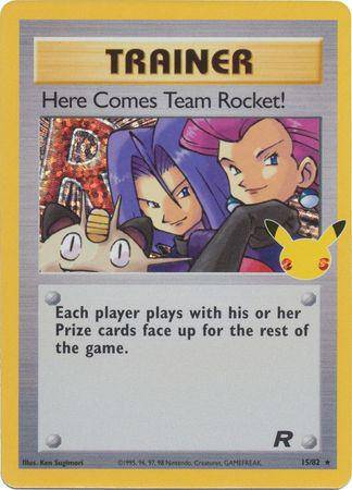 Here Comes Team Rocket! : CELEBRATIONS - 15/82 - Lockett Labs UK