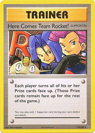 Here Comes Team Rocket! : EVOLUTIONS - 113/108