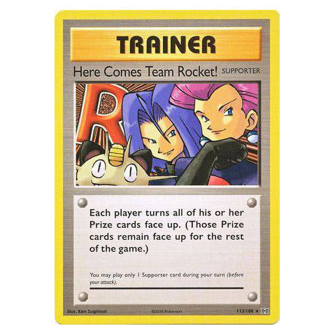 Here Comes Team Rocket! : EVOLUTIONS - 113/108