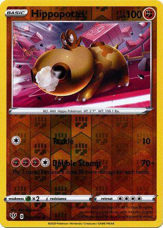 Hippopotas : DARKNESS ABLAZE (Reverse holo) - 093/189