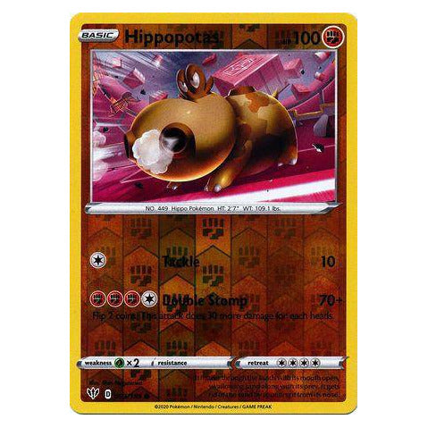 Hippopotas : DARKNESS ABLAZE (Reverse holo) - 093/189