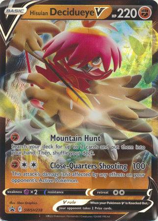 Hisuian Decidueye V : PROMO - SWSH238 - Lockett Labs UK