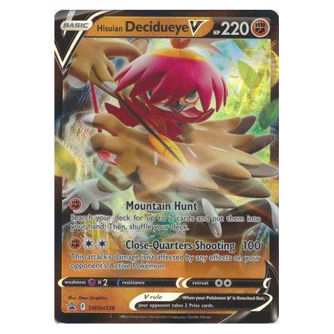 Hisuian Decidueye V : PROMO - SWSH238
