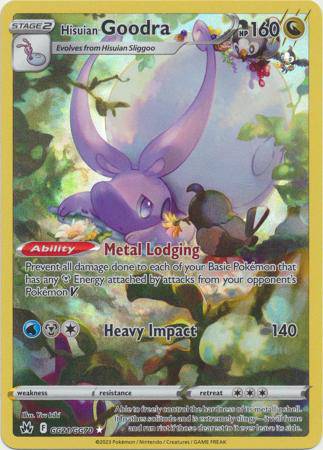 Hisuian Goodra : CROWN ZENITH - GG21/GG70