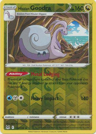 Hisuian Goodra : LOST ORIGIN (Reverse holo) - 134/196