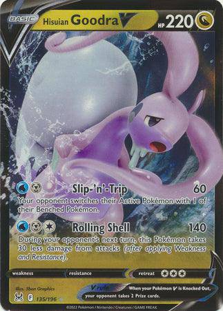 Hisuian Goodra V : LOST ORIGIN - 135/196 - Lockett Labs UK