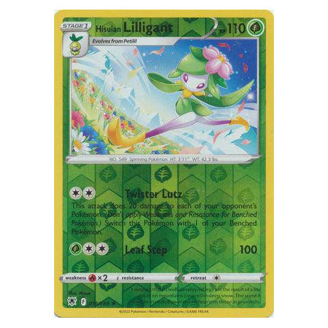 Hisuian Lilligant : ASTRAL RADIANCE (Reverse holo) - 016/189