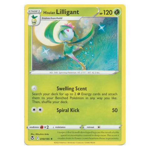 Hisuian Lilligant : SILVER TEMPEST - 010/195
