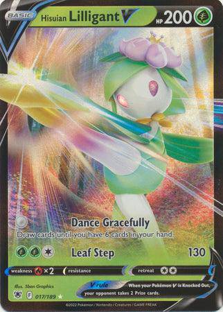 Hisuian Lilligant V : ASTRAL RADIANCE - 017/189 - Lockett Labs UK
