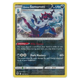 Hisuian Samurott : ASTRAL RADIANCE (Reverse holo) - 100/189