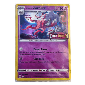 Hisuian Zoroark : LOST ORIGIN STAMPED PROMO (Sealed) (Holo) - 076/196