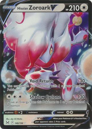 Hisuian Zoroark V : LOST ORIGIN - 146/196 - Lockett Labs UK