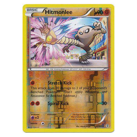 Hitmonlee : GENERATIONS (Reverse holo) - 47/83