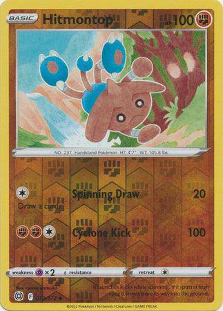 Hitmontop : BRILLIANT STARS (Reverse holo) - 072/172