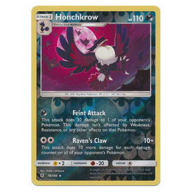 Honchkrow : GUARDIANS RISING (Reverse holo) - 79/145