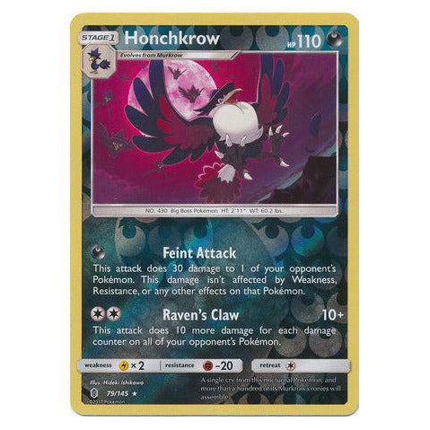 Honchkrow : GUARDIANS RISING (Reverse holo) - 79/145