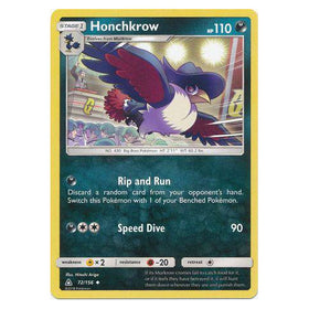 Honchkrow : ULTRA PRISM - 72/156