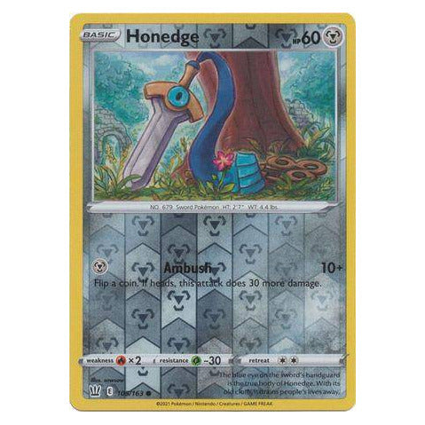 Honedge : BATTLE STYLES (Reverse holo) - 105/163