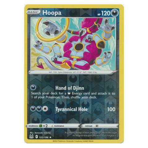 Hoopa : LOST ORIGIN (Reverse holo) - 122/196