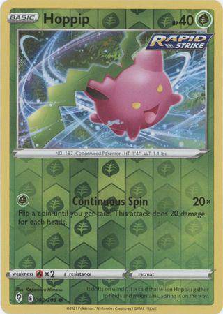 Hoppip : EVOLVING SKIES (Reverse holo) - 002/203 - Lockett Labs UK