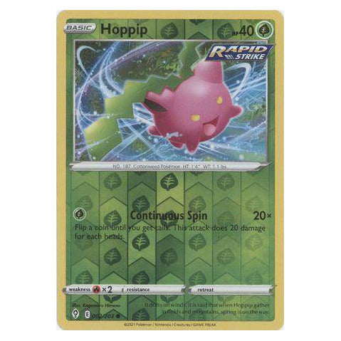 Hoppip : EVOLVING SKIES (Reverse holo) - 002/203