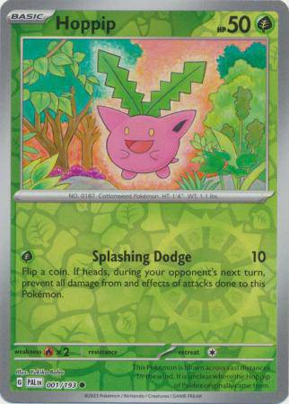 Hoppip : PALDEA EVOLVED (Reverse holo) - 001/193 - Lockett Labs UK