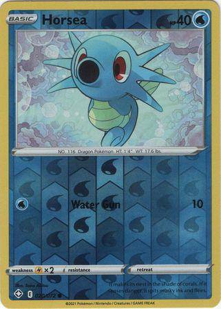 Horsea : SHINING FATES (Reverse holo) - 020/072 - Lockett Labs UK
