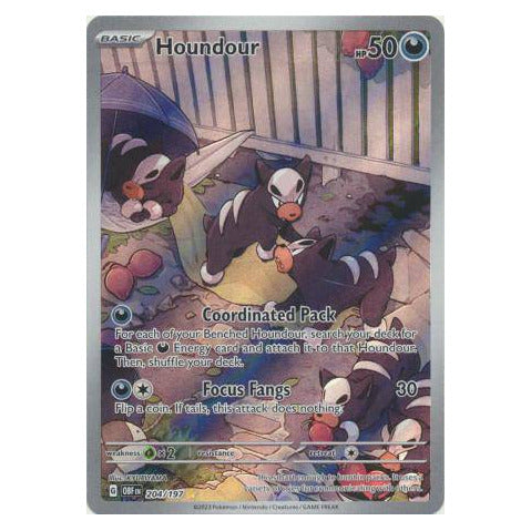 Houndour : OBSIDIAN FLAMES - 204/197