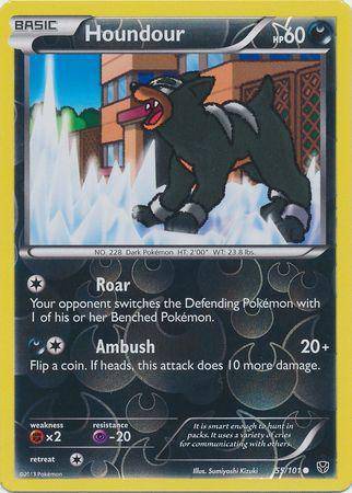 Houndour : PLASMA BLAST (Reverse holo) - 55/101