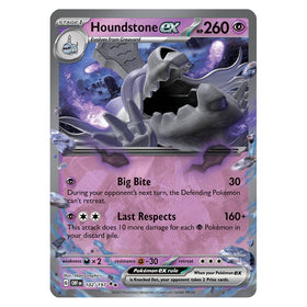 Houndstone ex : OBSIDIAN FLAMES - 102/197